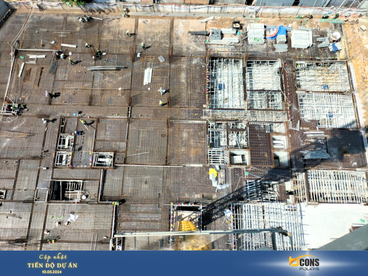 Mặt bằng tổng thể dự án nhìn từ trên cao
